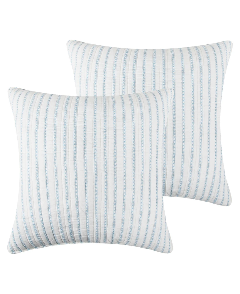Levtex Chantea 2-Pc. Sham Set, European