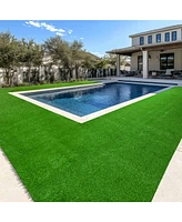 Yescom 8pcs 50x3 Ft Artificial Grass Turf 1.38" Fake Grass Rug Indoor Batting Tunnels Outdoor Synthetic Lawn