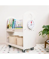 ECR4Kids Mobile Book Cart with Countdown Timer