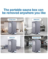 Portable Mini Plus Steam Sauna Tent: Easy Setup, Fast Heating, Fcc & Ul Certified
