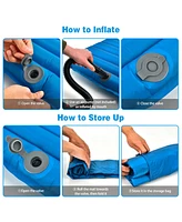 3 Inch Thick Inflatable Waterproof Camping Sleeping Pad