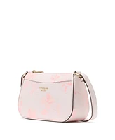 Kate Spade New York Bleecker Spring Pansies Mini Crossbody Bag