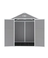 Campcraft 6x5 Resin Shed - Waterproof, Uv Proof, Large Storage