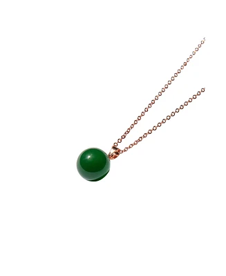 Greene — Green Jade Pendant Necklace