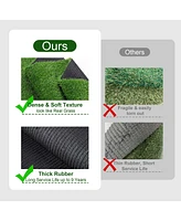 Yescom 20x1 Ft Artificial Grass Turf 0.8" Fake Grass Rug Synthetic Lawn Indoor Outdoor Decor
