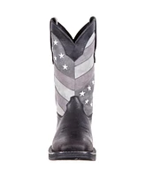Durango Men's Rebel by Faded Black Flag Western Boot
