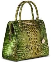 Brahmin Caroline Melbourne Small Leather Satchel