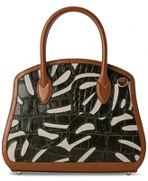 Brahmin Rosetta Abrigado Medium Leather Satchel