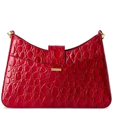 Brahmin Esme Sriracha Vanderbilt Small Leather Shoulder Bag