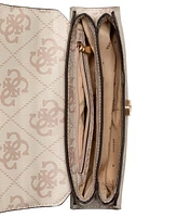 Guess Queensland Top Handle Flap Crossbody Bag