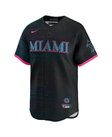 Nike Men's Black Miami Marlins 2025 City Connect Limited Jersey