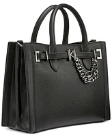 Karl Lagerfeld Paris Cerise Leather Crossbody Bag