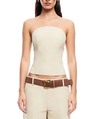Lioness Women's Untamed Cotton Strapless Top