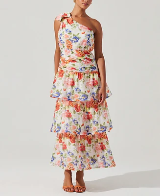 Astr the Label Women's Natali One-Shoulder Maxi Dress