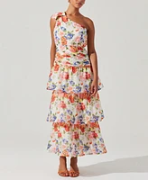 Astr the Label Women's Natali One-Shoulder Maxi Dress