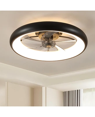 Ceiling Fan with Lights Dimmable Led