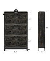 Shoe Cabinet, Entry Home Shoe Cabinet, Entrance Balcony Storage Cabinet, Large Capacity Shoe Rack, Grey