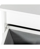 Laundry Cabinet, with 2 Removable Liner Bags
