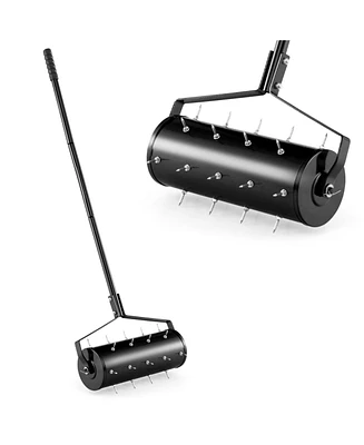 18-Inch Manual Soil Aerator with Detachable Handle