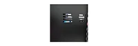 Tablet Laptop Charging Basket (Black) with Cable Management