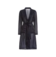 Silk Organza Trench