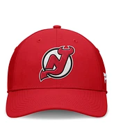 Fanatics Men's Red New Jersey Devils Core Elevated Speed Flex Hat
