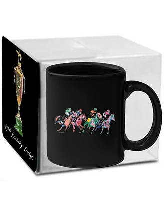 Dyehard Supply 151st Kentucky Derby Art of the Derby 11 oz. Coffee Mug and Coaster Set