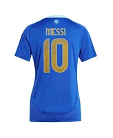 Adidas Women's Lionel Messi Blue Argentina National Team 2024 Away Replica Player Jersey