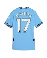 Puma Women's Kevin De Bruyne Light Blue Manchester City 2024/25 Home Replica Player Jersey