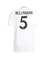 Adidas Men's Jude Bellingham White Real Madrid 2024/25 Home Replica Player Jersey
