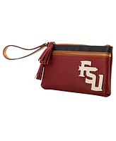 Dooney & Bourke Florida State Seminoles Infield Double-Zip Wristlet