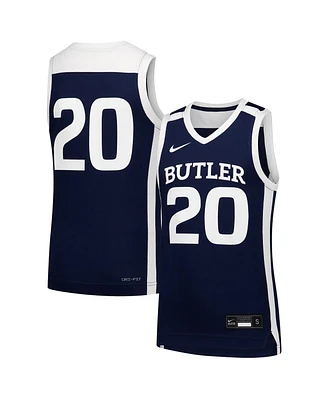 Nike Big Boys and Girls 20 Navy Butler Bulldogs Replica Basketball Jersey