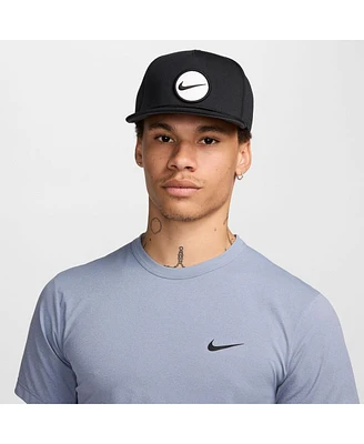 Nike Men's and Women's Black Retro Pro Performance Snapback Hat