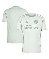 Adidas Men's Light Green Atlanta United Fc 2025 One Planet Pre-Match Jersey