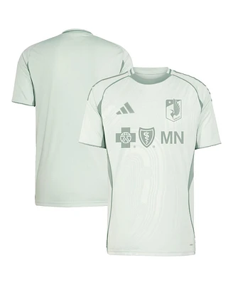 Adidas Men's Light Green Minnesota United Fc 2025 One Planet Pre-Match Jersey