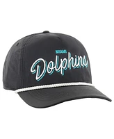 '47 Brand Men's Black Miami Dolphins Brrr Fairway Hitch Adjustable Hat