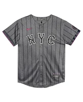 Nike Preschool Gray New York Mets City Connect Jersey
