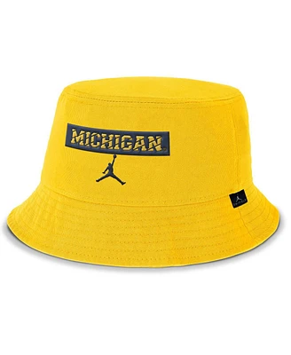 Jordan Men's Maize Michigan Wolverines Apex Bucket Hat