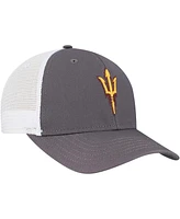 Top of the World Men's Gray/White Arizona State Sun Devils Victory Baseline Trucker Adjustable Hat