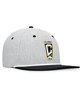 Fanatics Men's Heather Gray Columbus Crew Chip Golfer Snapback Hat