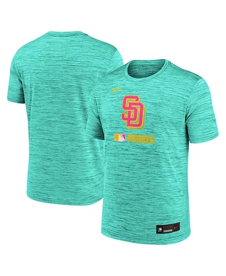 Nike Men's Mint San Diego Padres 2025 City Connect Authentic Collection Velocity Performance T-Shirt