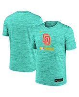 Nike Men's Mint San Diego Padres 2025 City Connect Authentic Collection Velocity Performance T-Shirt