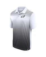 Logo Athletic Men's White/Black Philadelphia Eagles Sandlot Game Polo Shirt