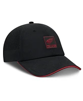 Fanatics Men's Black Detroit Red Wings Driver Adjustable Hat
