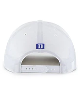 '47 Brand Men's White Duke Blue Devils Condor Hitch Brrr Adjustable Hat