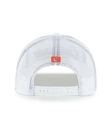 '47 Brand Men's White Clemson Tigers Garner Rope Trucker Adjustable Hat