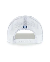 '47 Brand Men's White North Carolina Tar Heels Garner Rope Trucker Adjustable Hat