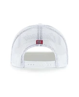 '47 Brand Men's White South Carolina Gamecocks Garner Rope Trucker Adjustable Hat