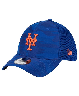 New Era Men's Royal York Mets Subtle Camo 39THIRTY Flex Hat
