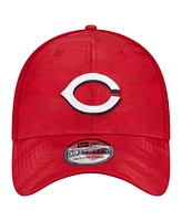 New Era Men's Red Cincinnati Reds Subtle Camo 39THIRTY Flex Hat